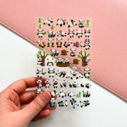 Pandalı Kabartmalı Etiket resmi