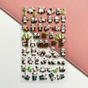 Pandalı Kabartmalı Etiket resmi