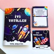 Roketli İsme Özel Karne Seti resmi