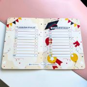 Mezuniyetli İsme Özel Karne Seti resmi