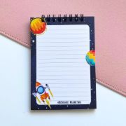 Roketli İsme Özel Defter ve Anahtarlık resmi