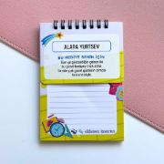 Yıldızlı İsme Özel Defter ve Anahtarlık resmi