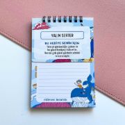 Balinalı İsme Özel Defter ve Anahtarlık resmi