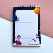 Astronotlu İsme Özel Defter ve Anahtarlık resmi