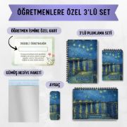 Ren Nehri 3'lü Planlama Seti / Öğretmen İsmine Özel resmi