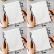 Arılı Kalın Kapaklı A5 Defter / Öğretmen İsmine Özel resmi