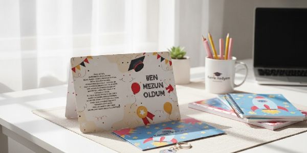 Mezuniyet Karne Kılıfı: Anaokulundan Liseye Unutulmaz Bir Anı